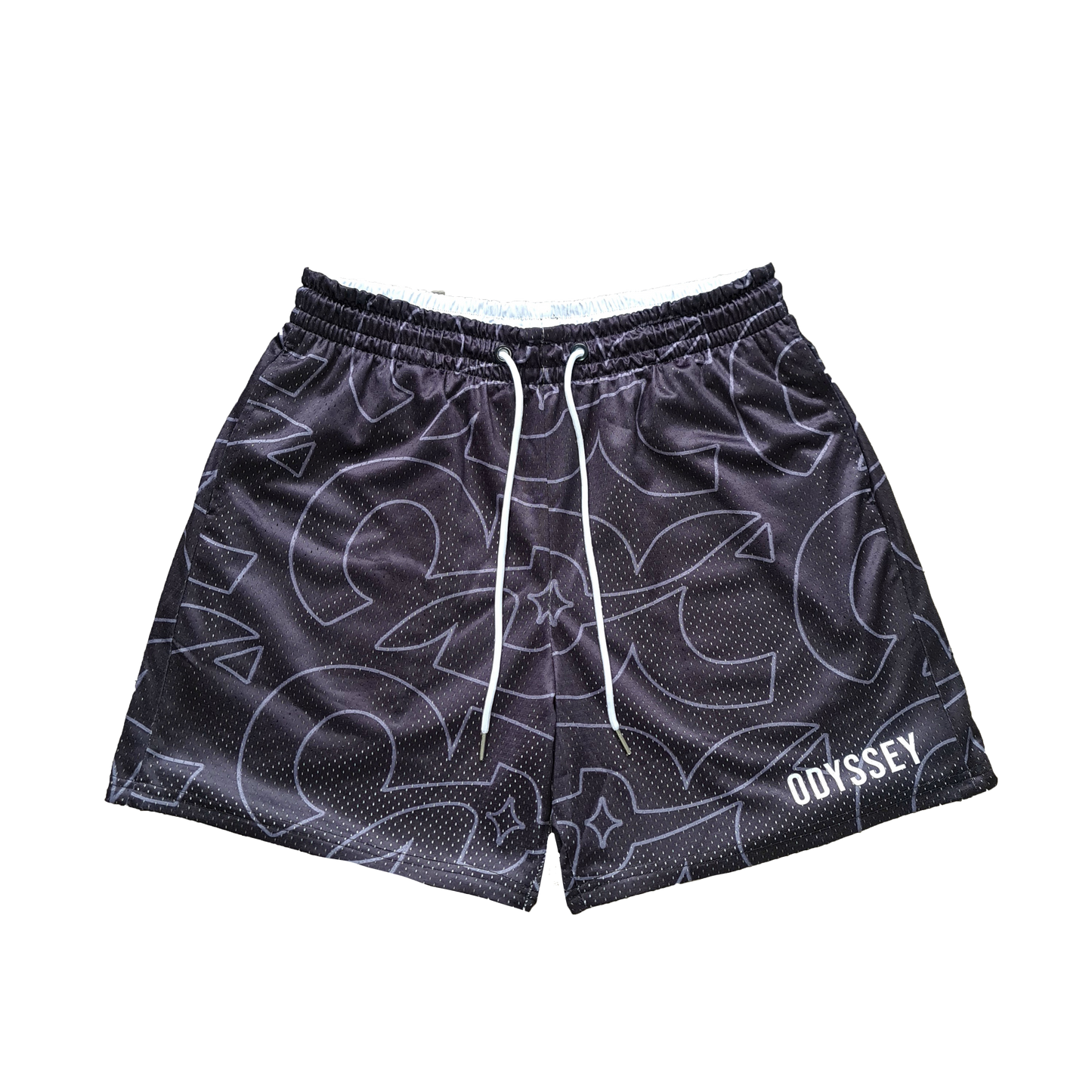 Black/White Reversible Shorts