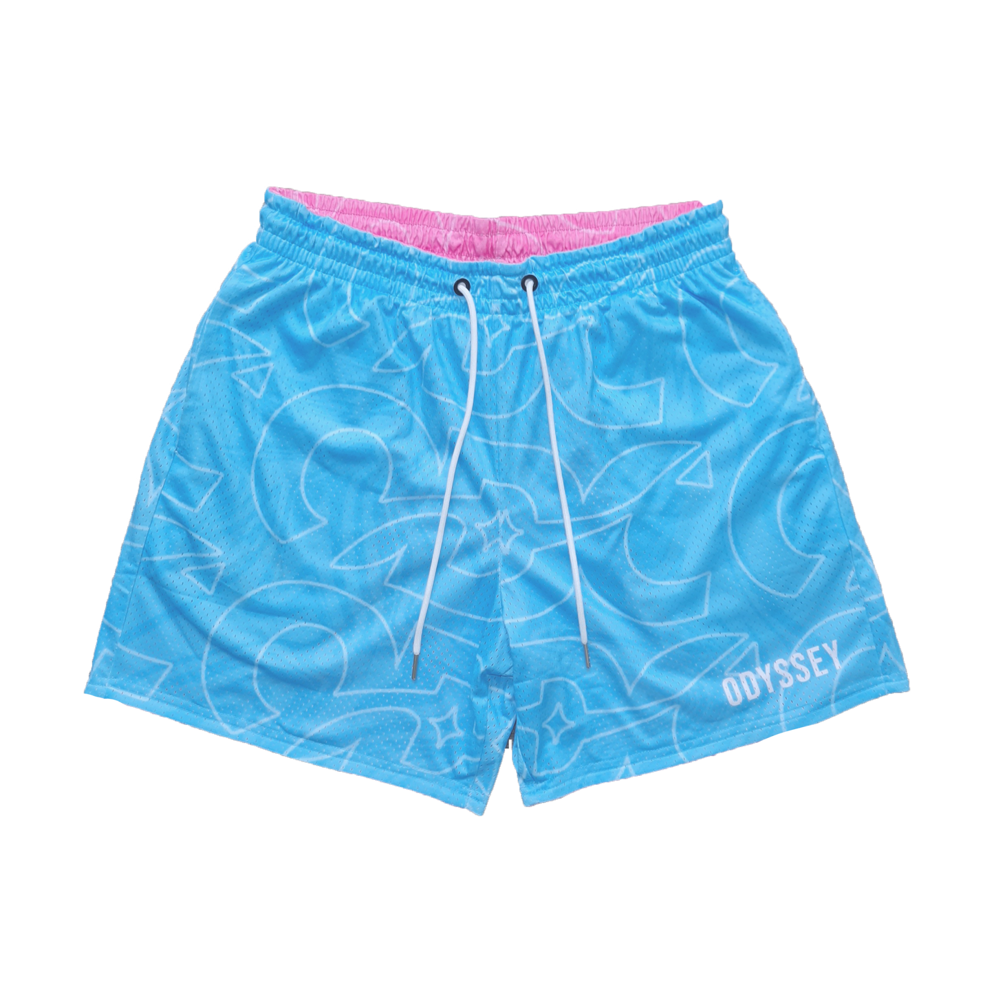 Blue/Pink Reversible Shorts