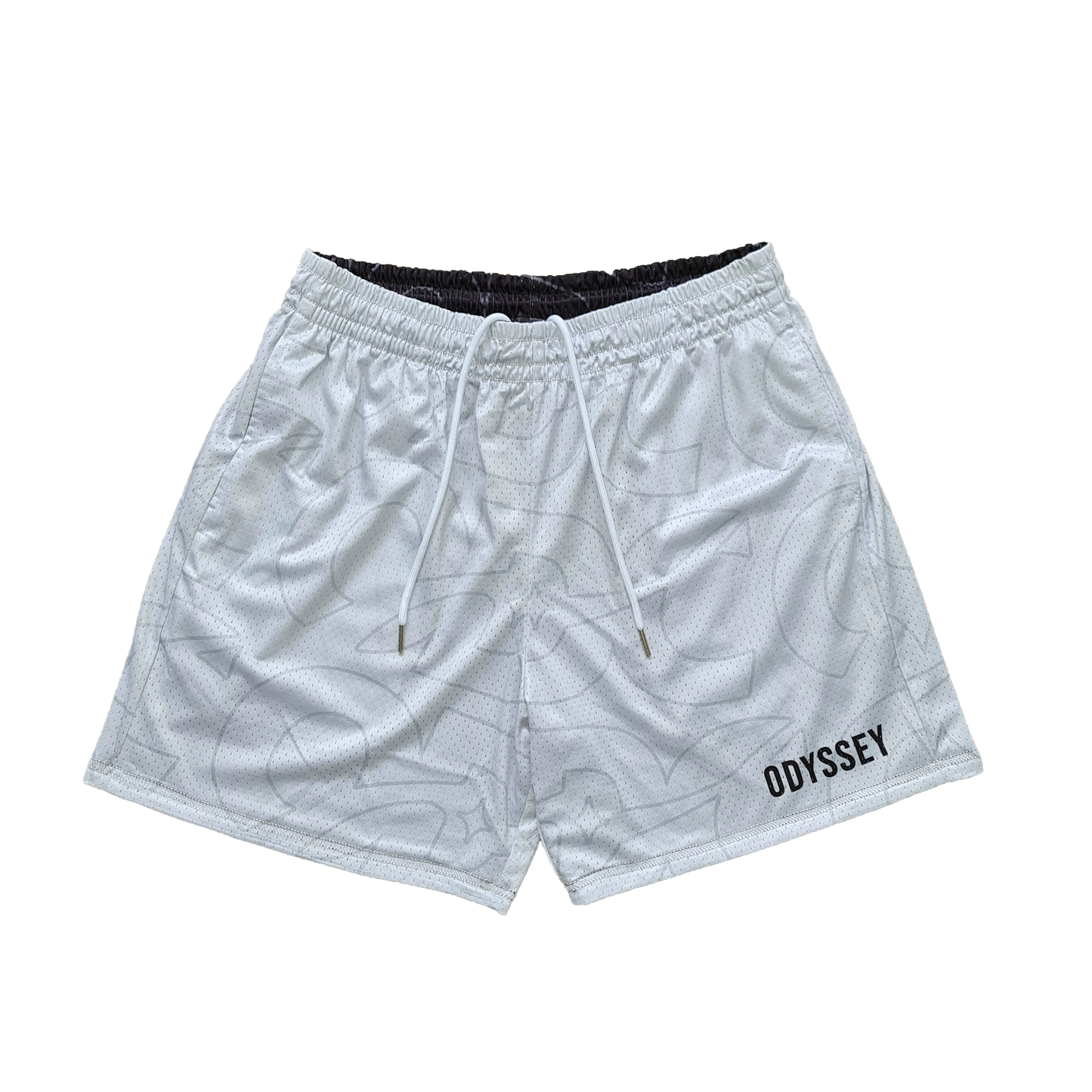 Black/White Reversible Shorts