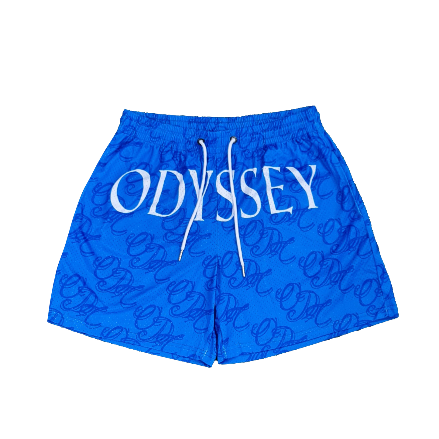 "Royal Blue" Script Shorts